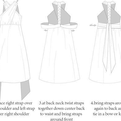 Custom Length Bridesmaid Dresses, Infinite..