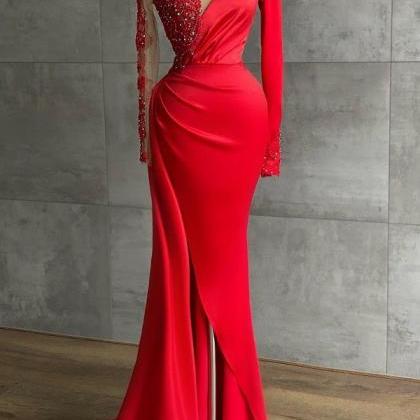 Red Evening Dresses, Vestidos De Noche, Vestidos..