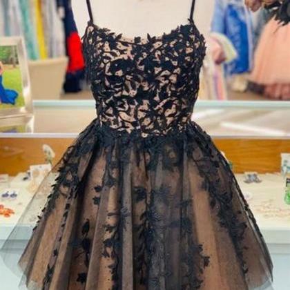 Black Prom Dresses Short, Vestidos De Cocktail,..