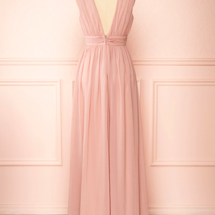 Pink Bridesmaid Dresses, Robe Demoiselle D Honneur..