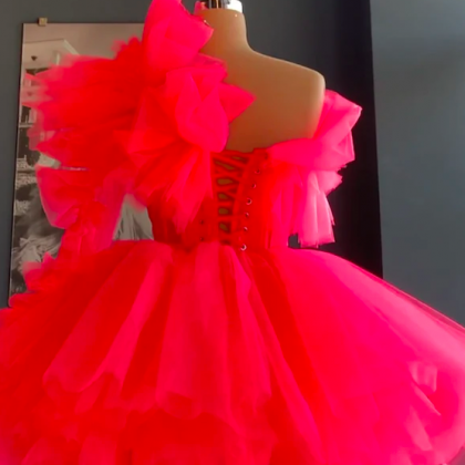 Robes De Cocktail, Tulle Prom Dresses, Prom..