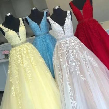 Senior Formal Dresses, Prom Dresses 2023, Lace..