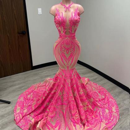 African Prom Dresses, Mermaid Prom Dress, Custom..