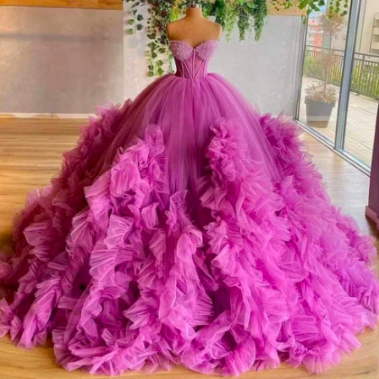 Prom Dresses 2023, Luxury Prom Dresses, Sweetheart..