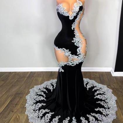 Vestidos De Fiesta Mujer Para, Black Prom Dresses,..