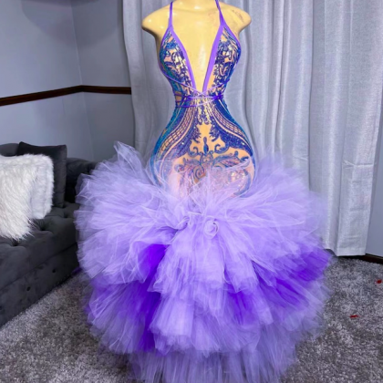 Purple Prom Dresses, Birthday Party Dresses,..