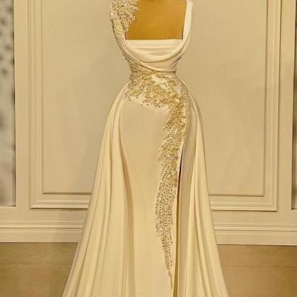 Beaded Wedding Dresses, Elegant Wedding Dresses,..