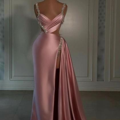 Elegant Prom Dresses, Pink Prom Dresses, Vestidos..