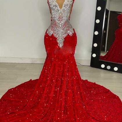 Red Prom Dresses, Luxury Birthday Party Dresses,..