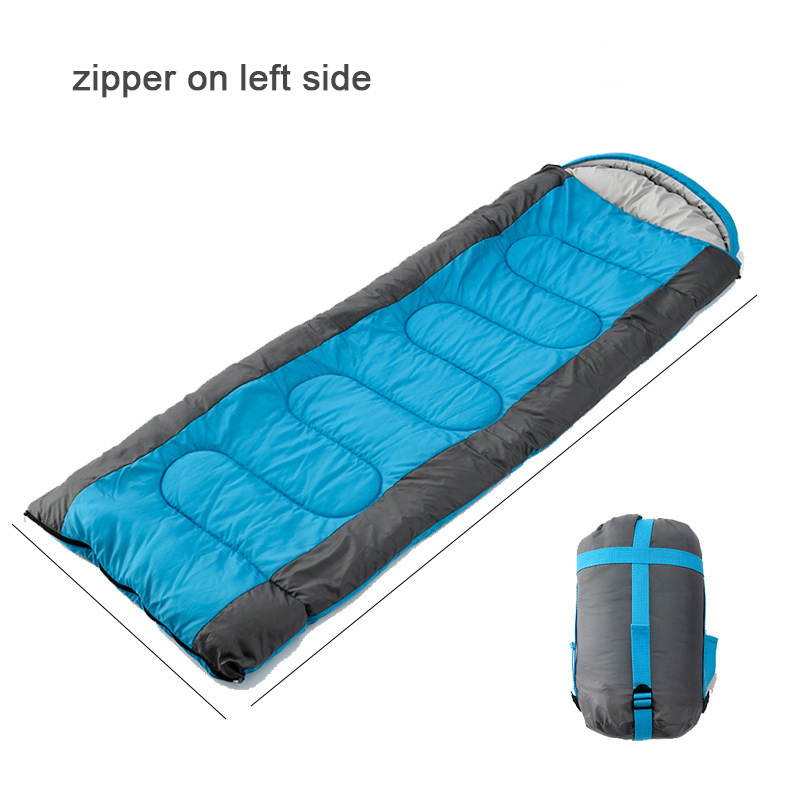 Adult Single Sleeping Bag Outdoor Camping Hilking Ultralight Sleep Gear For Spring Summer Holiday Waterproof Envelope Style Sb1001(can Be