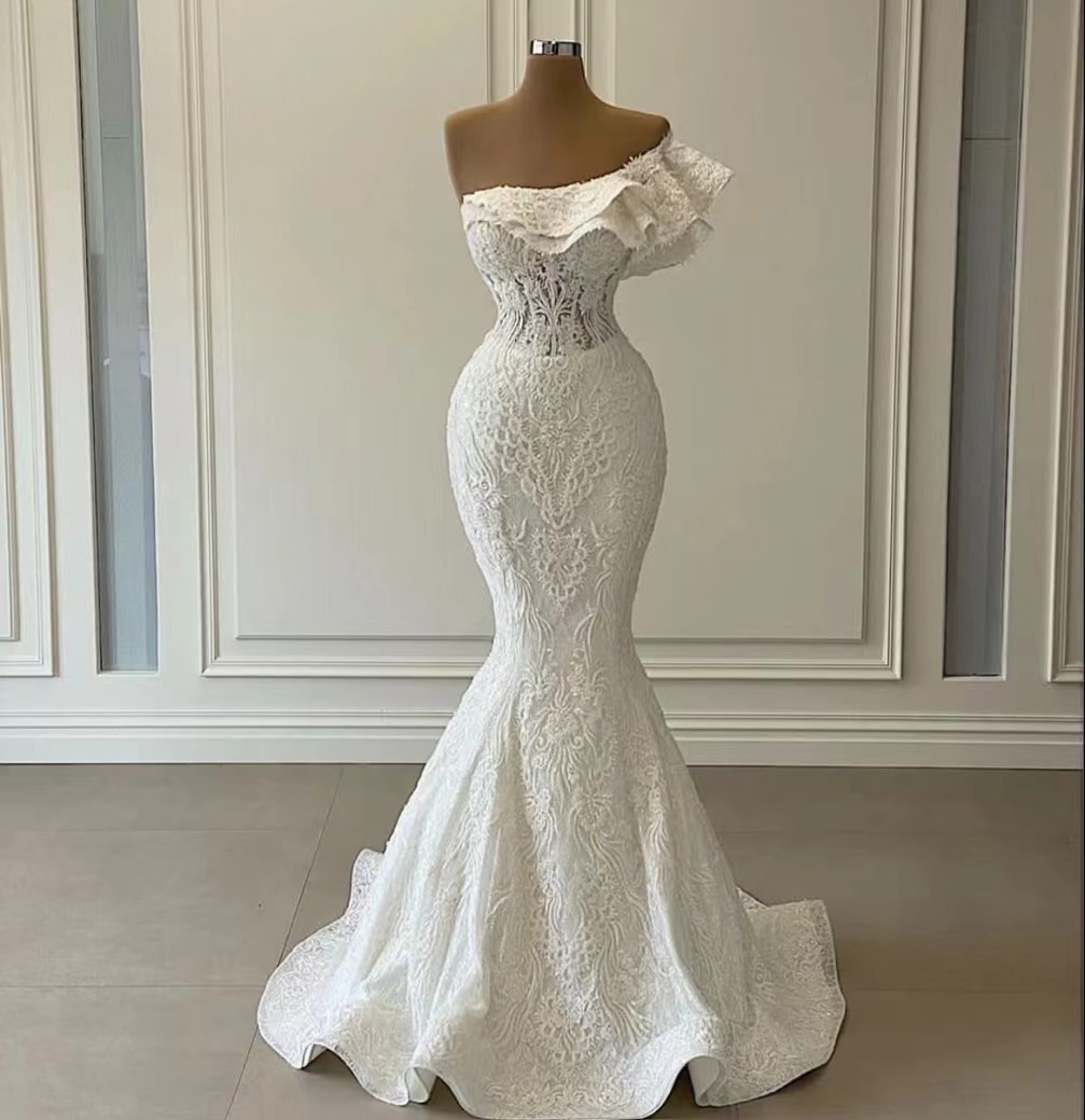Robe De Mariage, Mermaid Wedding Dresses, White Bridal Dresses on Luulla