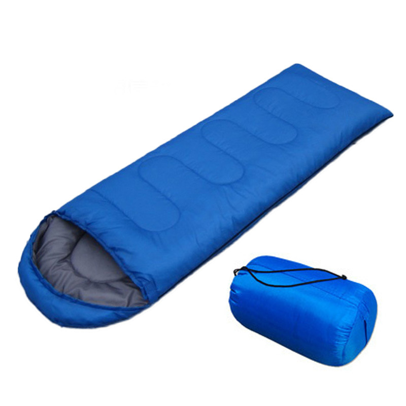 envelope waterproof sleeing bag winter 3 seasons 1.8kg hollow cotton outdoor camping bags