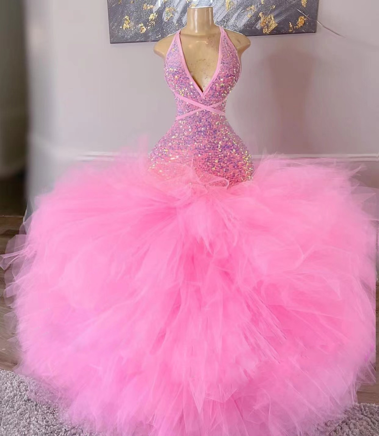 Luxury Pink Cocktail Dresses Short A Line Evening Dresses Mini Online | Prom  dresses short, Pink cocktail dress, Pink party dresses