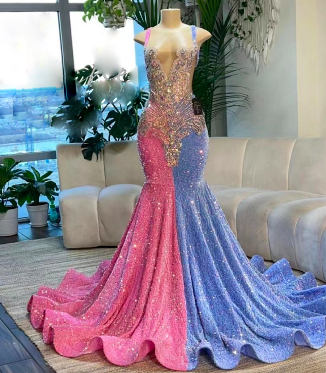 Vestidos De Fiesta Elegantes Para Mujer 2023, Sparkly Prom Dresses, Abiye Elbise, Luxury Prom Dresses, Beaded Crystals Prom Dress, Robes De