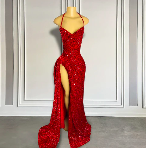Prom Dresses, Red Prom Dresses, Sparkly Prom Dresses, Evening Dresses For Women, Fashion Party Dresses, Cocktail Dresses, Custom Evening Gown,
