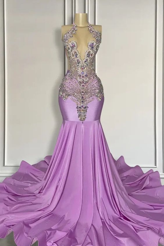 Purple Prom Dresses, Diamonds Luxury Prom Dresses For Black Girls, Fashion Birthday Party Dresses, Vestidos De Gala, Formal Occasion Dresses,
