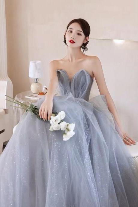 Gray Prom Dresses, Sparkly Prom Dresses, Unique Prom Dresses, Elegant Prom Dresses, Vestidos De Cocktail, A Line Prom Dresses, Prom Gown, Robe