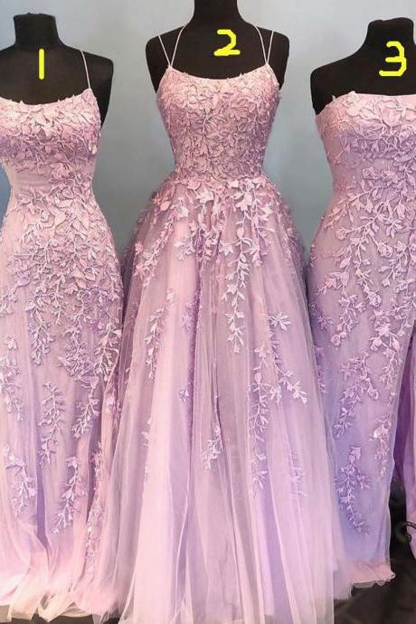 Elegant Prom Dresses For Women, Lace Applique Prom Dresses, Robe De Soiree Femme, Pink Prom Dresses, Senior Formal Dresses, Prom Dresses Long,