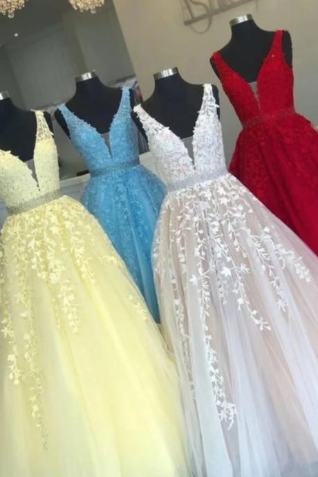 Senior Formal Dresses, Prom Dresses 2023, Lace Applique Prom Dresses, Custom Make Prom Dresses, Robe De Soirée Femme, Vestido Elegante Mujer