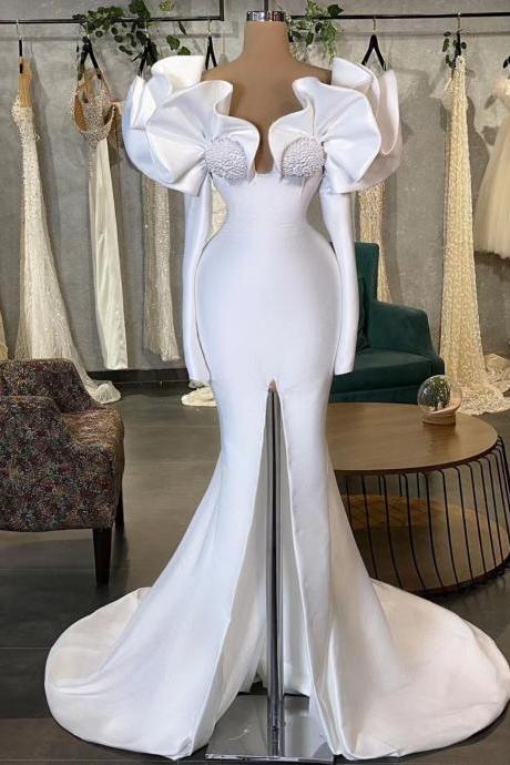 Robe De Mariee, Mermaid Wedding Dresses, Wedding Dresses For Bride, Beaded Wedding Dress, Luxury Wedding Dresses, Bridal Dresses 2023, Vestidos
