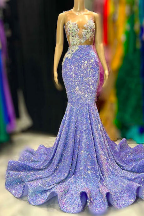 Formal Occasion Dresses, Purple Prom Dresses, Mermaid Prom Dresses, Glitter Fashion Party Dresses, Vestidos De Fiesta Elegantes Para Mujer 2023,