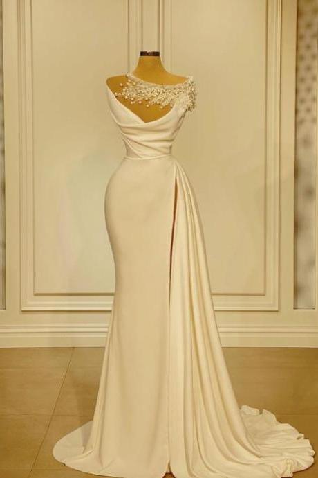 Vestidos De Novia, Off White Wedding Dress, Wedding Dresses For Bride, Lace Applique Wedding Dress, Simple Bridal Dresses, Bridal Dress, Wedding