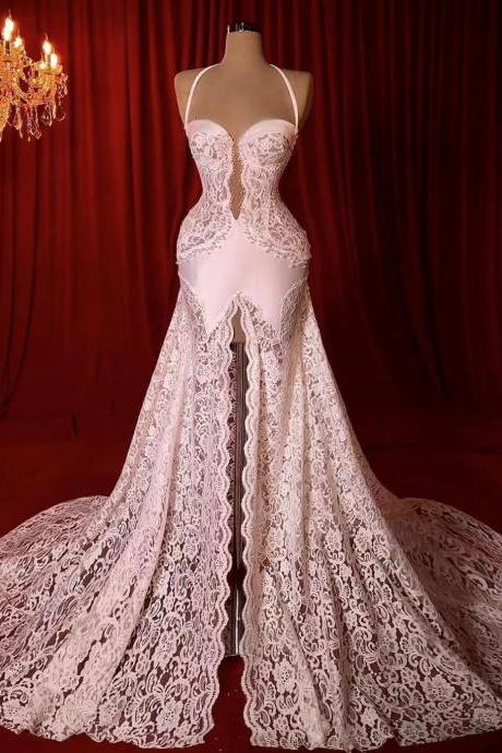 Lace Applique Wedding Dresses, Elegant Wedding Dresses, Halter Bridal Dresses, Vestidos De Novia, Casamento, A Line Wedding Dresses, Robes De
