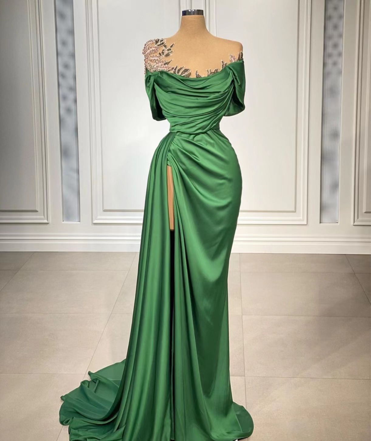 Green Evening Dresses, Abendkleider, Cheap Formal Dresses, Prom Dresses ...